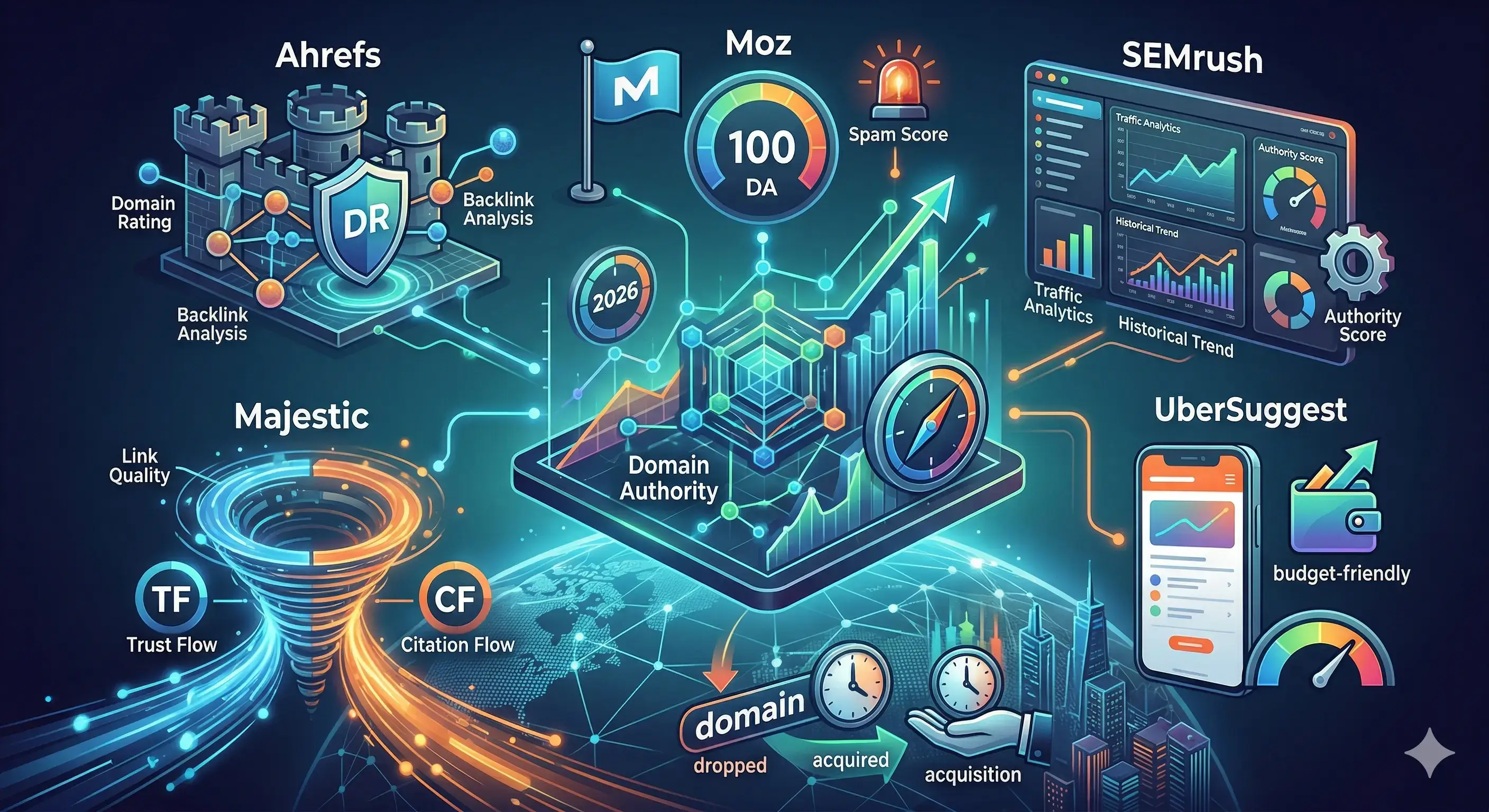 5 Tools to Analyze Domain Authority in 2026